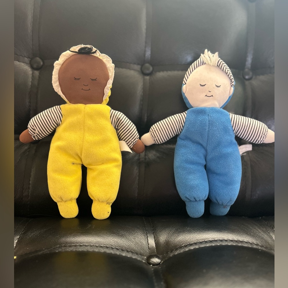 Fanny’s Playhouse Baby’s First Dolls Bundle Yellow Asian Blue Hispanic 1990